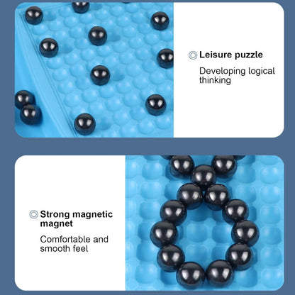 Magnetic Chess Game with Steel Balls